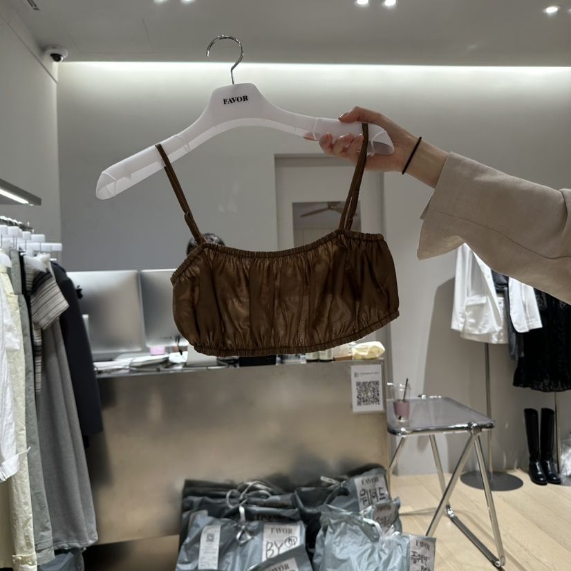 FAVOR-P韓國直郵㊣東大門實拍女裝新品時尚推薦休閑吊帶背心FAVOR吊帶/背心