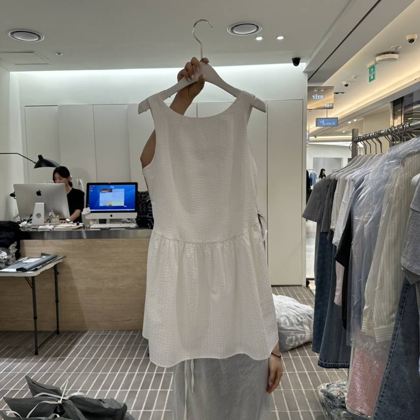 VIVE直郵韓國代購㊣女裝新款人氣推薦休閑25春夏時尚吊帶背心VIVE吊帶/背心