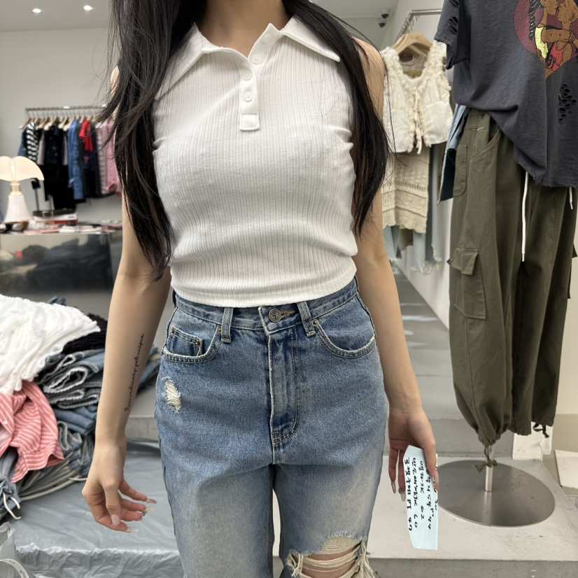 VAULT韓國直郵㊣女裝新品時尚推薦25春夏熱賣休閑人氣吊帶背心VAULT吊帶/背心