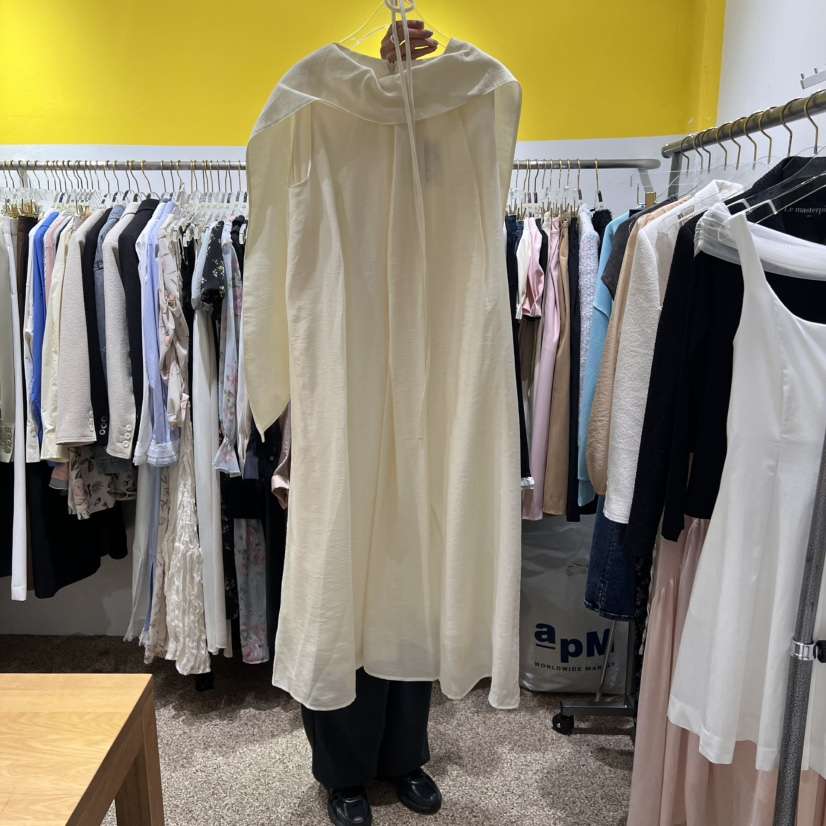 LE MASTERPLACE直郵韓國代購㊣女裝新品休閑時尚連衣裙亞麻Le masterpiece連衣裙
