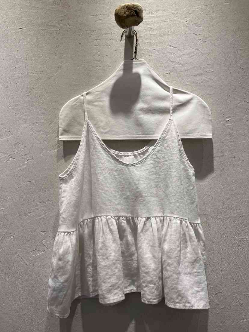 AT NOTE直郵韓國代購㊣女裝新品25春夏熱賣時尚吊帶背心亞麻AT NOTE吊帶/背心