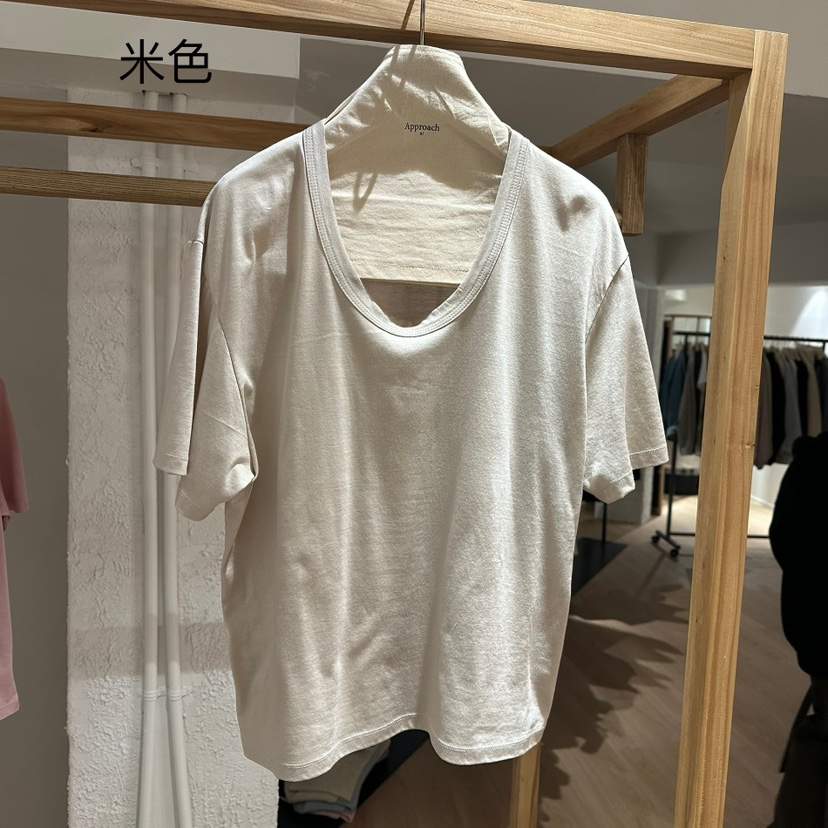 APPROACH0.1直郵韓國代購㊣女裝新款推薦時尚25春夏熱賣T恤APPROACH0.1T恤