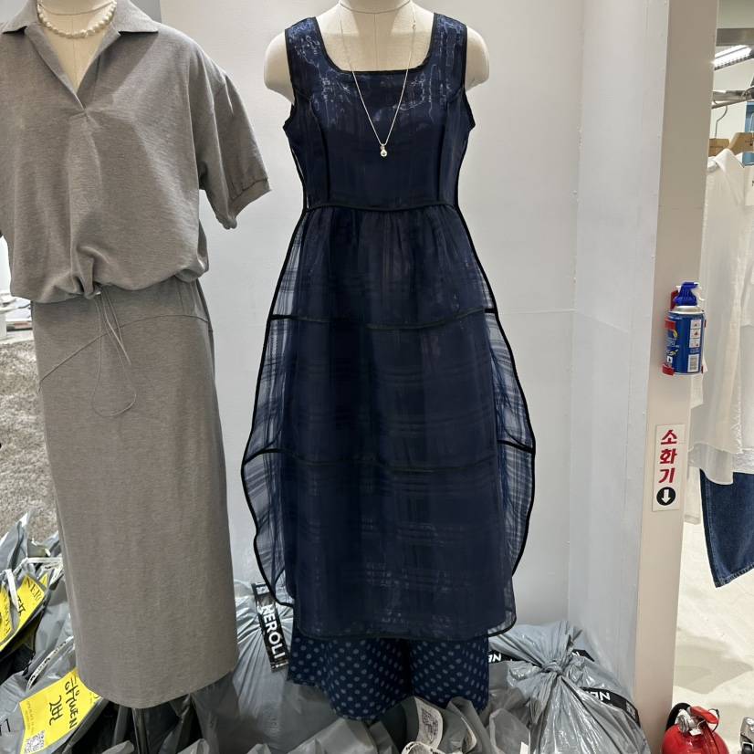 NEROLI 36直郵韓國代購㊣女裝新品推薦時尚25春夏休閑連衣裙NEROLI 36連衣裙