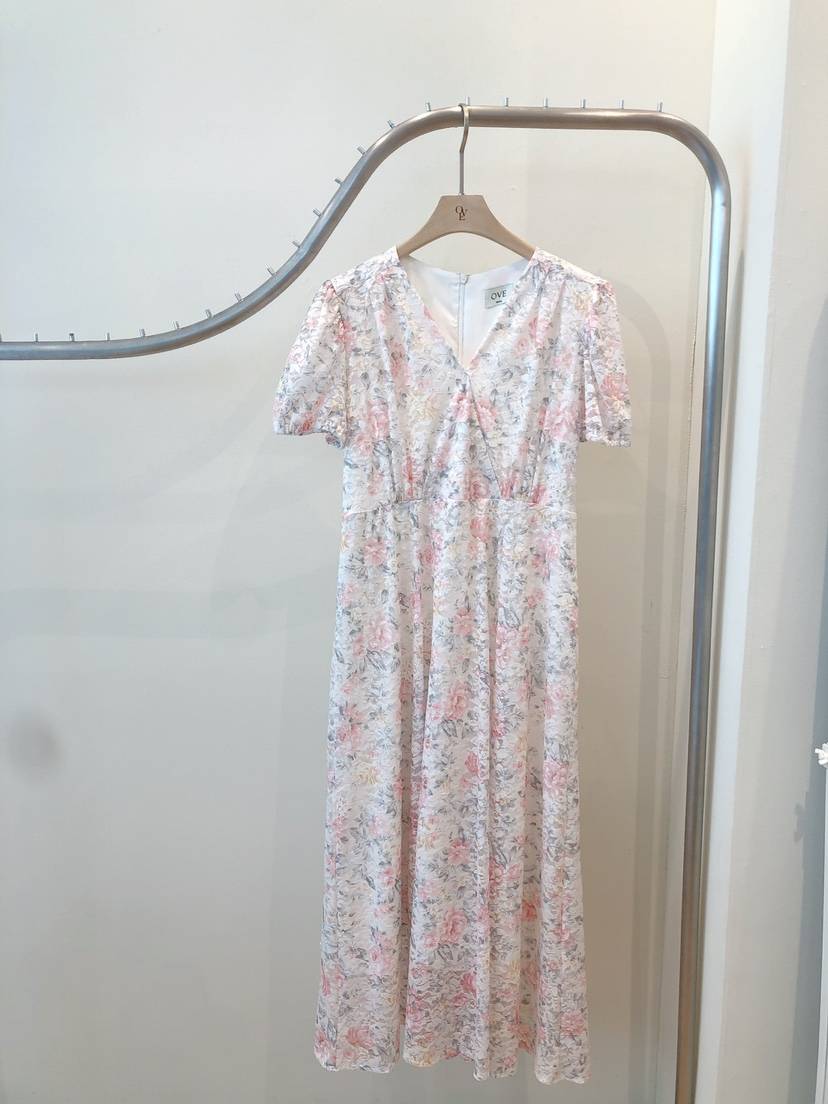 OVE韓國直郵㊣女裝新款推薦休閑25春夏人氣熱賣時尚連衣裙OVE連衣裙