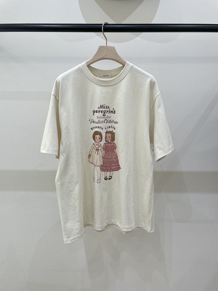 EDITORI韓國㊣直郵東大門代購女裝新品25春夏熱賣人氣休閑T恤EDITORIT恤