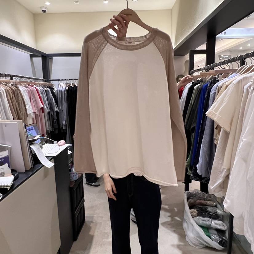 SELF SERVICE韓國㊣直郵東大門代購女裝新品時尚25春夏針織衫SELF SERVICE針織衫