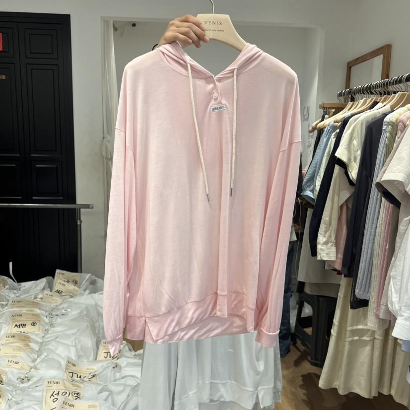 VENIR-a韓國直郵㊣女裝新品休閑人氣推薦熱賣時尚25春夏長袖T恤VENIR-a長袖T恤