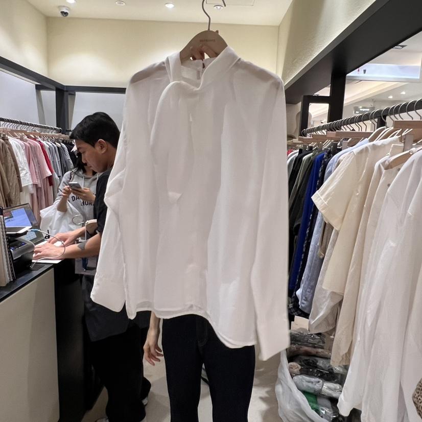 SELF SERVICE韓國直郵㊣東大門實拍女裝新款熱賣襯衫蕾絲衫SELF SERVICE襯衫/蕾絲衫