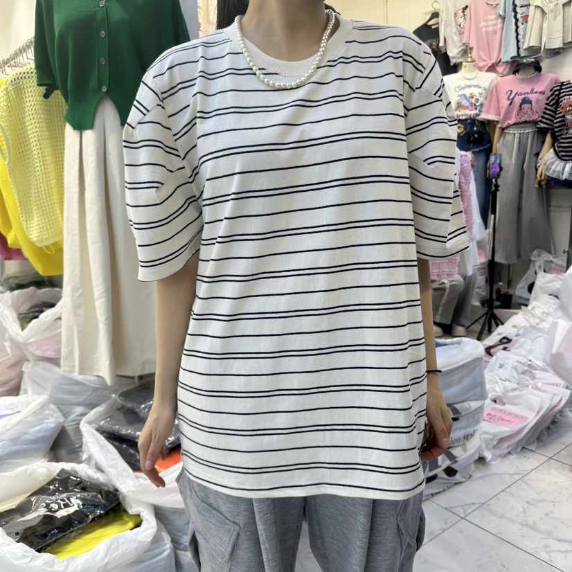 MONOPOLY直郵韓國代購㊣女裝新款熱賣25春夏時尚休閑推薦T恤MONO_POLYT恤
