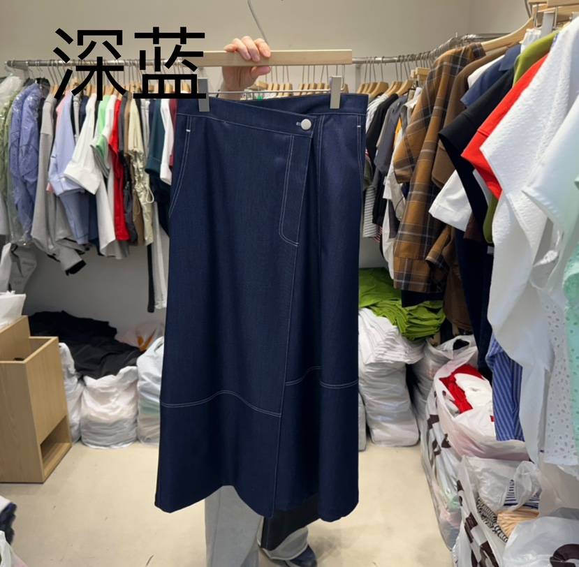 DA YLOG直郵韓國代購㊣女裝新品人氣休閑25春夏推薦時尚長裙DA YLOG長裙