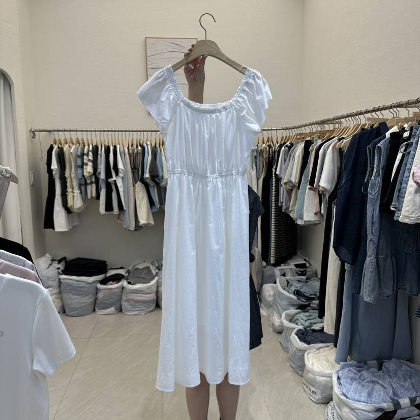 MILK TEA直郵韓國代購㊣女裝新品推薦熱賣時尚25春夏連衣裙RE:FRESH連衣裙