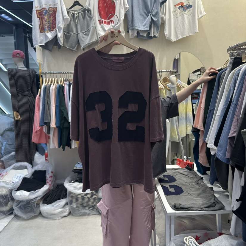 REPLAY韓國㊣直郵東大門代購女裝新品休閑熱賣人氣推薦25春夏T恤REPLAYT恤