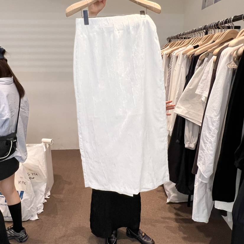OBJECT韓國直郵㊣女裝新款推薦時尚休閑人氣熱賣25春夏長裙OBJECT長裙