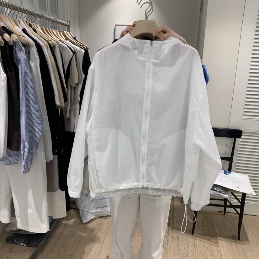 MONIQUE直郵韓國代購㊣女裝新款推薦熱賣時尚25春夏夾克連帽MONIQUE夾克