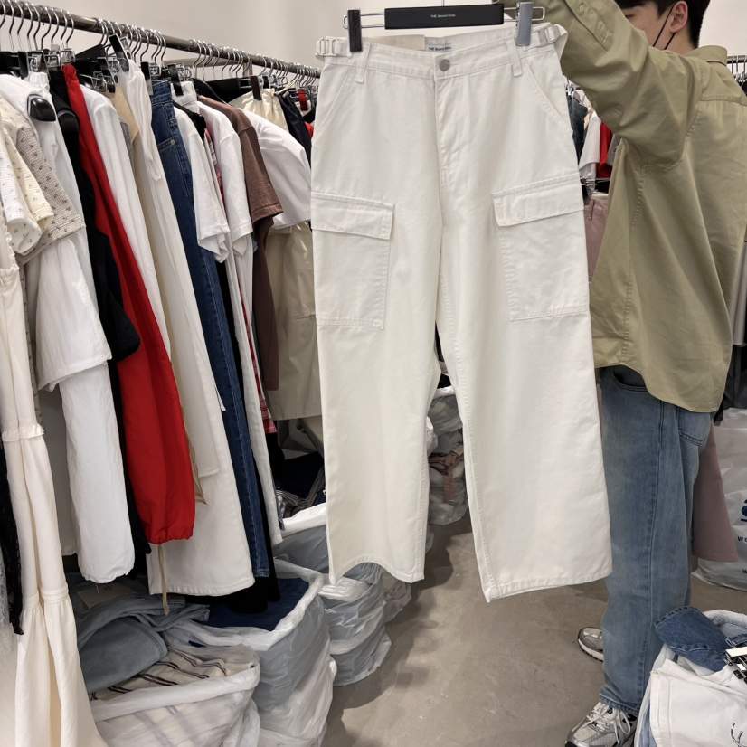 THE SECOND GROW韓國㊣直郵東大門代購女裝新品熱賣休閑褲工裝褲THE SECOND GROW休閑褲