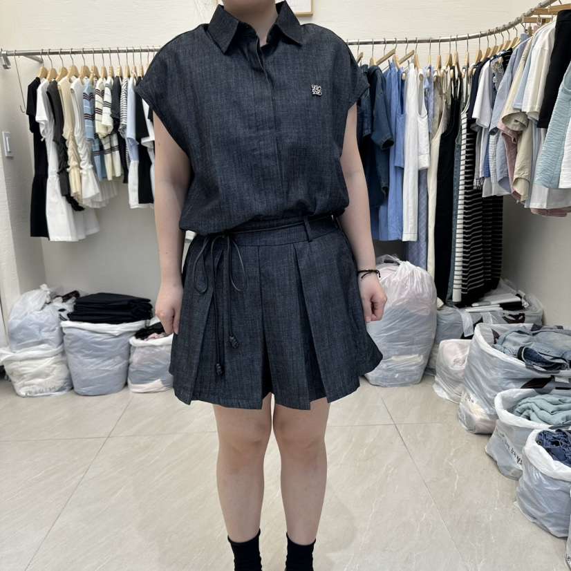 MILK TEA韓國直郵㊣東大門實拍女裝新款25春夏人氣套裝兩件套RE:FRESH套裝