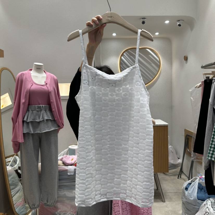 NEAR直郵韓國代購㊣女裝新款推薦休閑25春夏人氣熱賣吊帶背心NEAR吊帶/背心