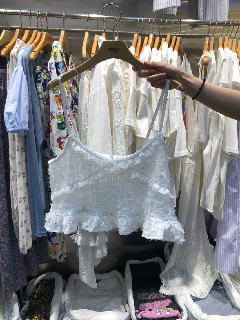 MENDL S韓國直郵㊣東大門實拍女裝新品推薦熱賣休閑吊帶背心MENDL S吊帶/背心