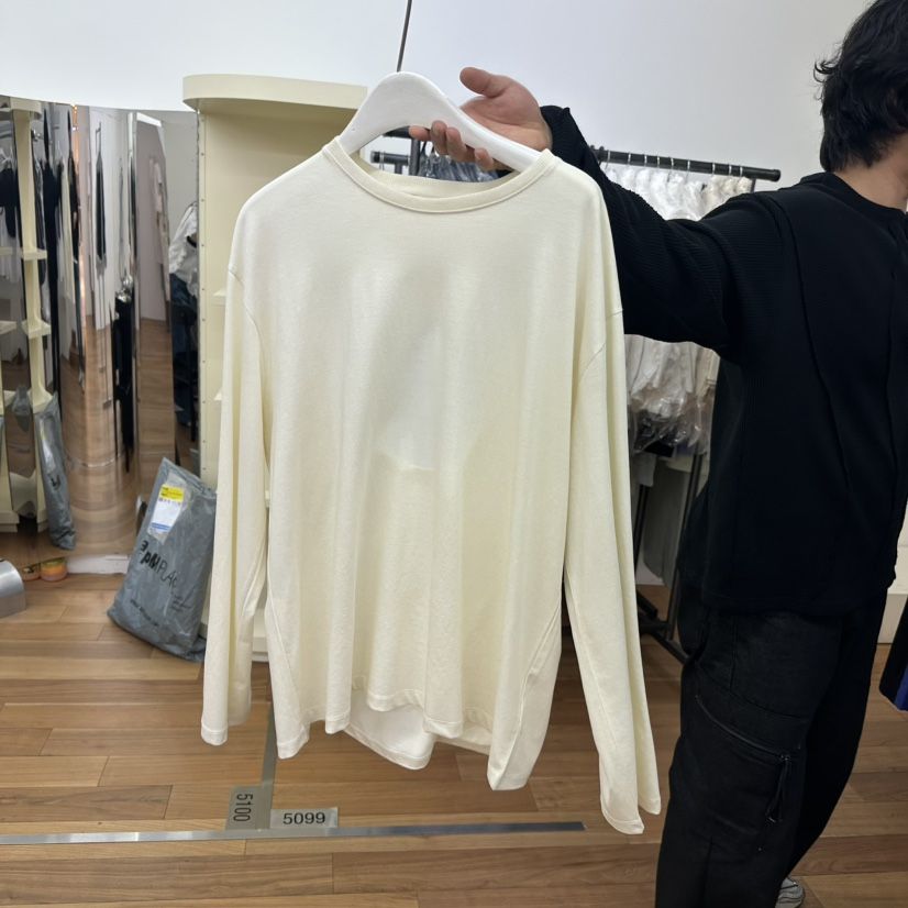 MYNAMEIS韓國直郵㊣女裝新品25春夏人氣休閑熱賣推薦長袖T恤MYNAMEIS長袖T恤