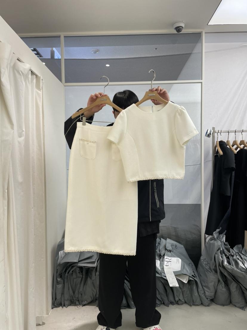 MER韓國㊣直郵東大門代購女裝新品推薦25春夏熱賣休閑人氣套裝MER/ANGELO BIANCO套裝