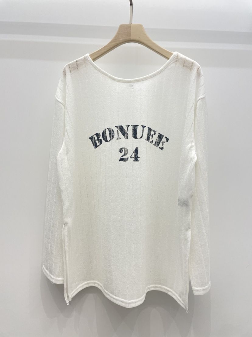 NYLON韓國㊣直郵東大門代購女裝新款熱賣時尚推薦25春夏長袖T恤NYLON長袖T恤