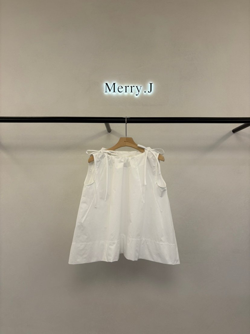 MERRY-J直郵韓國代購㊣女裝新款人氣25春夏休閑襯衫蕾絲衫MERRY-J襯衫/蕾絲衫