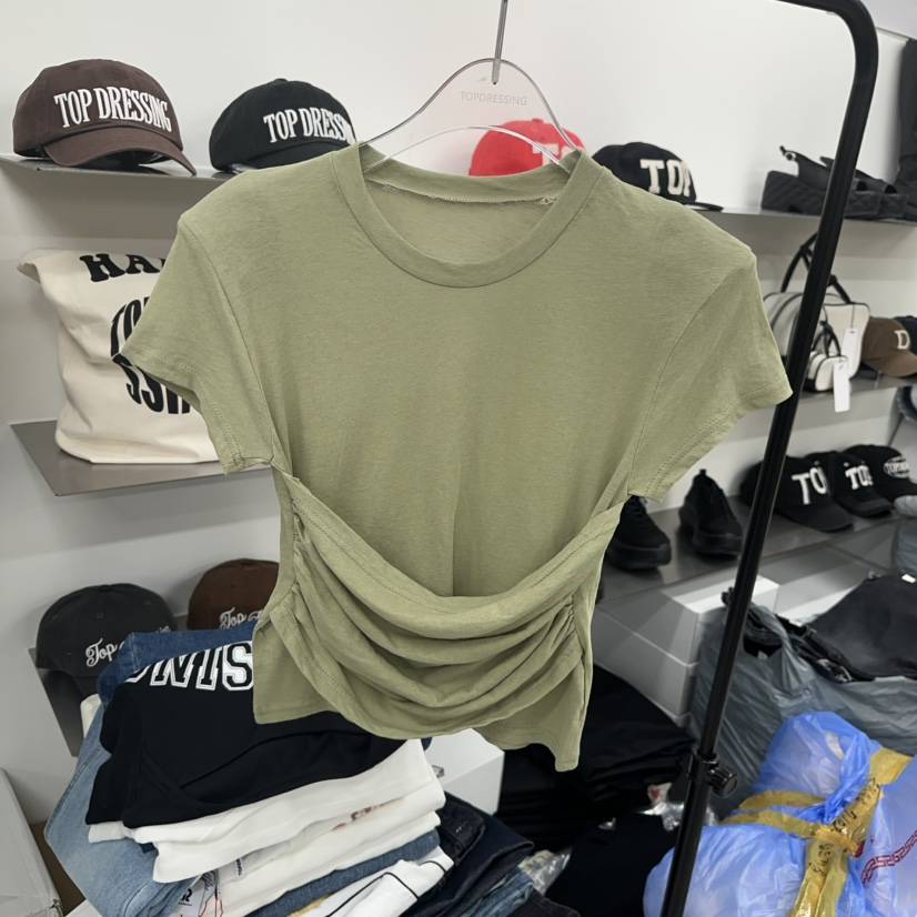 TOPDRESSING韓國㊣直郵東大門代購女裝新品熱賣休閑推薦T恤TOPDRESSINGT恤