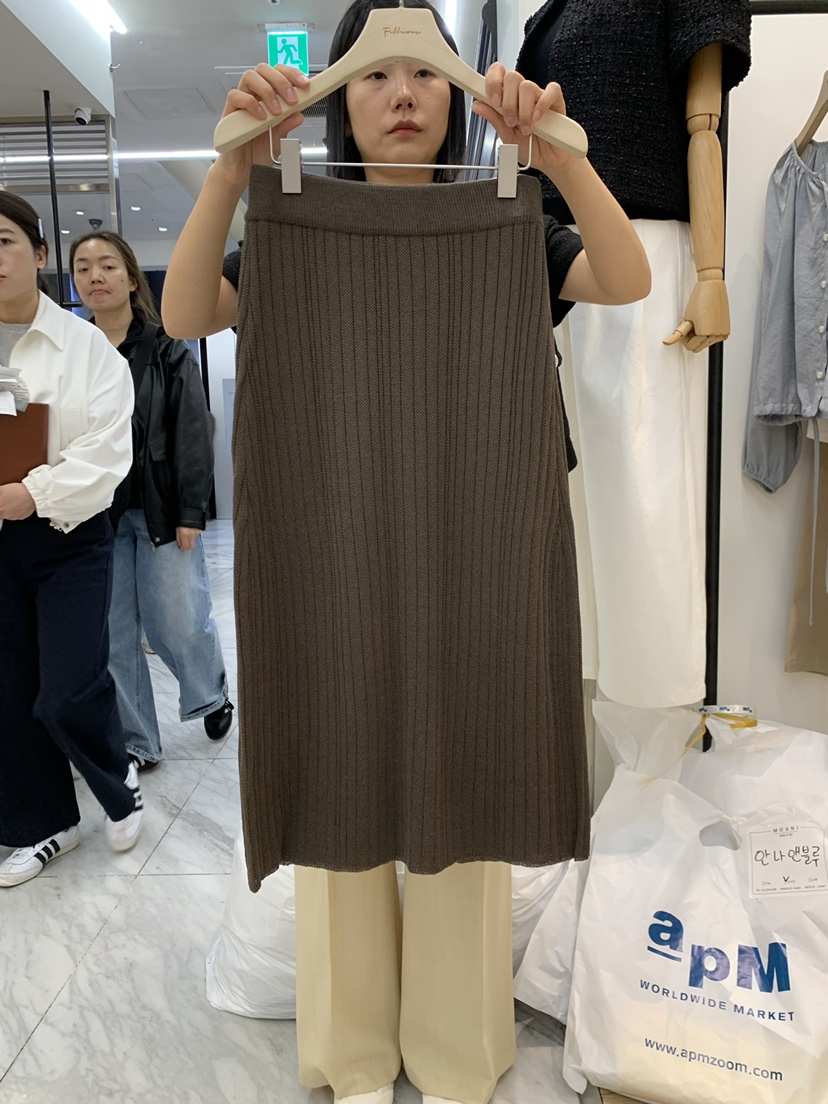 FILLMOR韓國直郵㊣女裝新款推薦人氣25春夏熱賣時尚長裙亞麻FILLMOR長裙