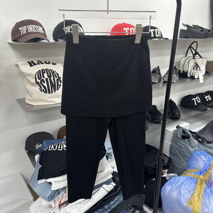 TOPDRESSING直郵韓國代購㊣女裝新品25春夏人氣時尚裙褲緊身褲TOPDRESSING裙褲