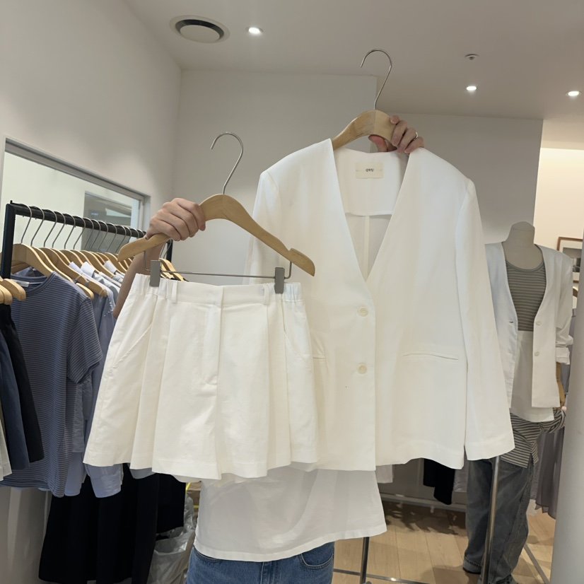 OVU韓國直郵㊣女裝新品推薦人氣25春夏時尚休閑熱賣套裝兩件套OVU套裝