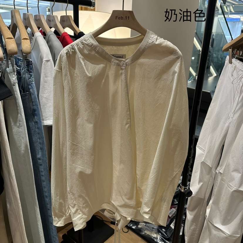 FEBRUARY 11韓國直郵㊣女裝新品人氣推薦25春夏襯衫蕾絲衫FEBRUARY11襯衫/蕾絲衫