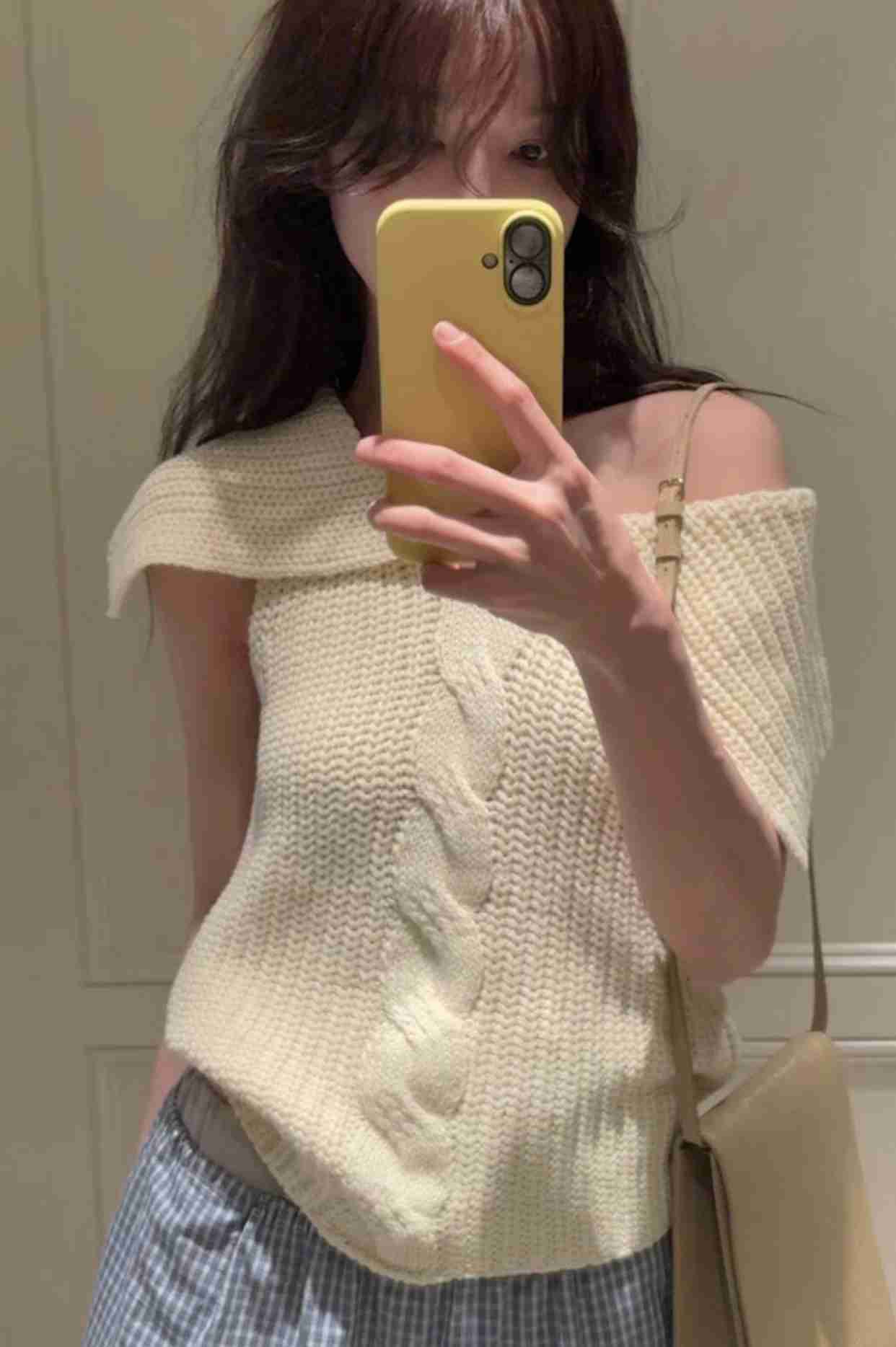 FLASH BACK韓國直郵㊣女裝新款休閑推薦人氣25春夏熱賣針織衫NORMCORE針織衫
