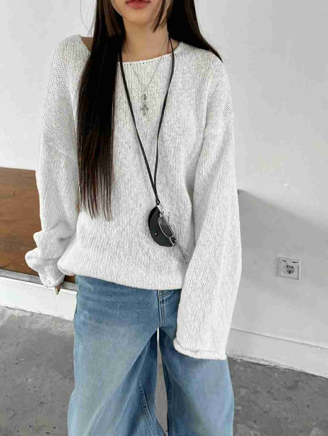 REGULAR直郵韓國代購㊣女裝新品休閑熱賣25春夏人氣時尚針織衫REGULAR針織衫