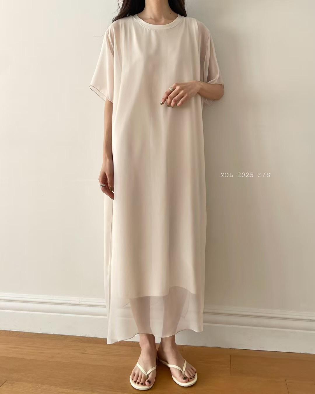 MOL直郵韓國代購㊣女裝新款推薦25春夏人氣休閑時尚熱賣連衣裙MOL連衣裙