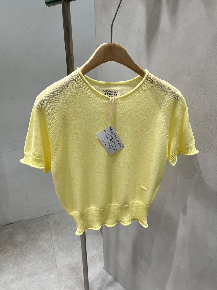 EVERCOMMERCE METICULOUSLY DESIGNED韓國直郵㊣東大門實拍女裝新款熱賣針織衫亞麻EVERCOMMERCE METICULOUSLY DESIGNED針織衫