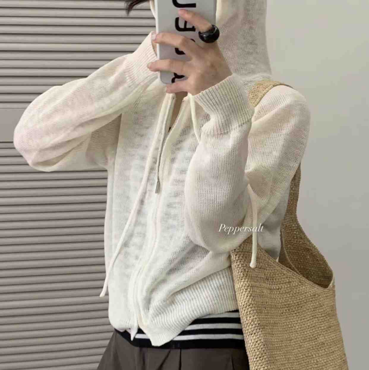 PEPPER 페페韓國直郵㊣東大門實拍女裝新品熱賣時尚針織衫PEPPER-OT針織衫
