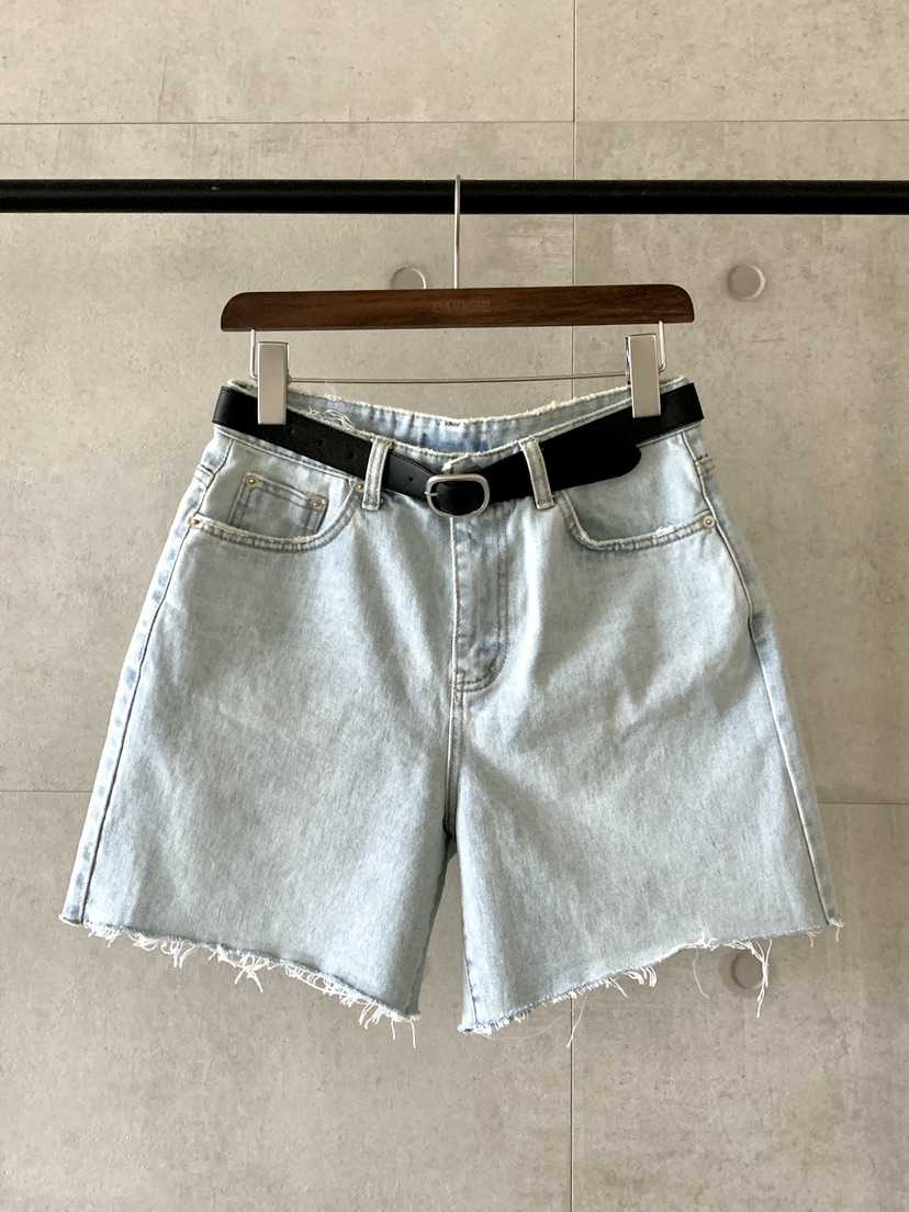 DAVICHI韓國㊣直郵東大門代購女裝新品25春夏短褲含隨機腰帶DAVICHI短褲