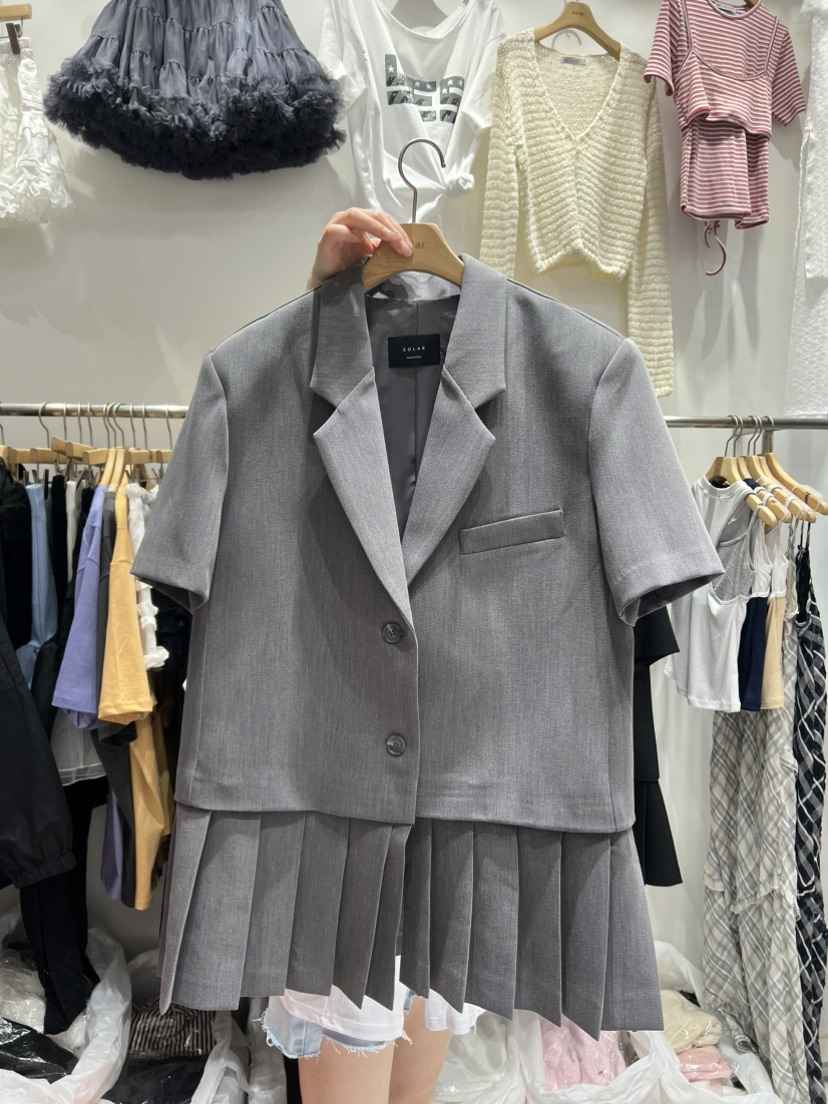 SOLAR韓國直郵㊣女裝新款休閑25春夏熱賣人氣時尚推薦夾克SOLAR夾克