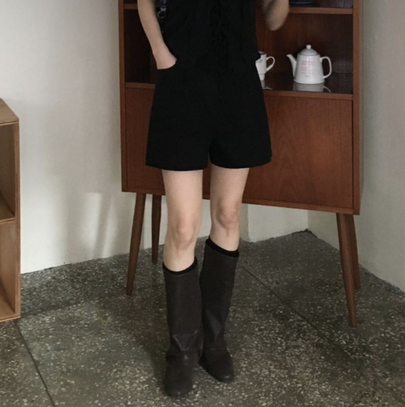 EOMPIT韓國直郵㊣女裝新品熱賣人氣25春夏時尚休閑推薦短褲EOMPIT短褲