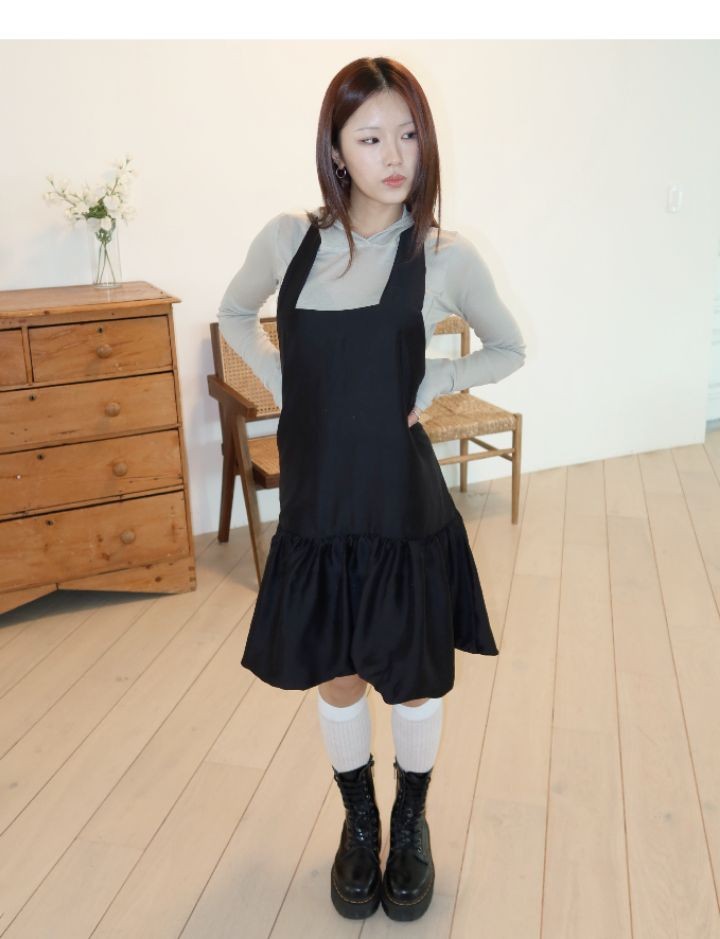 LIVE FOREVER韓國㊣直郵東大門代購女裝新品時尚連衣裙不含內搭LIVE FOR_EVER連衣裙