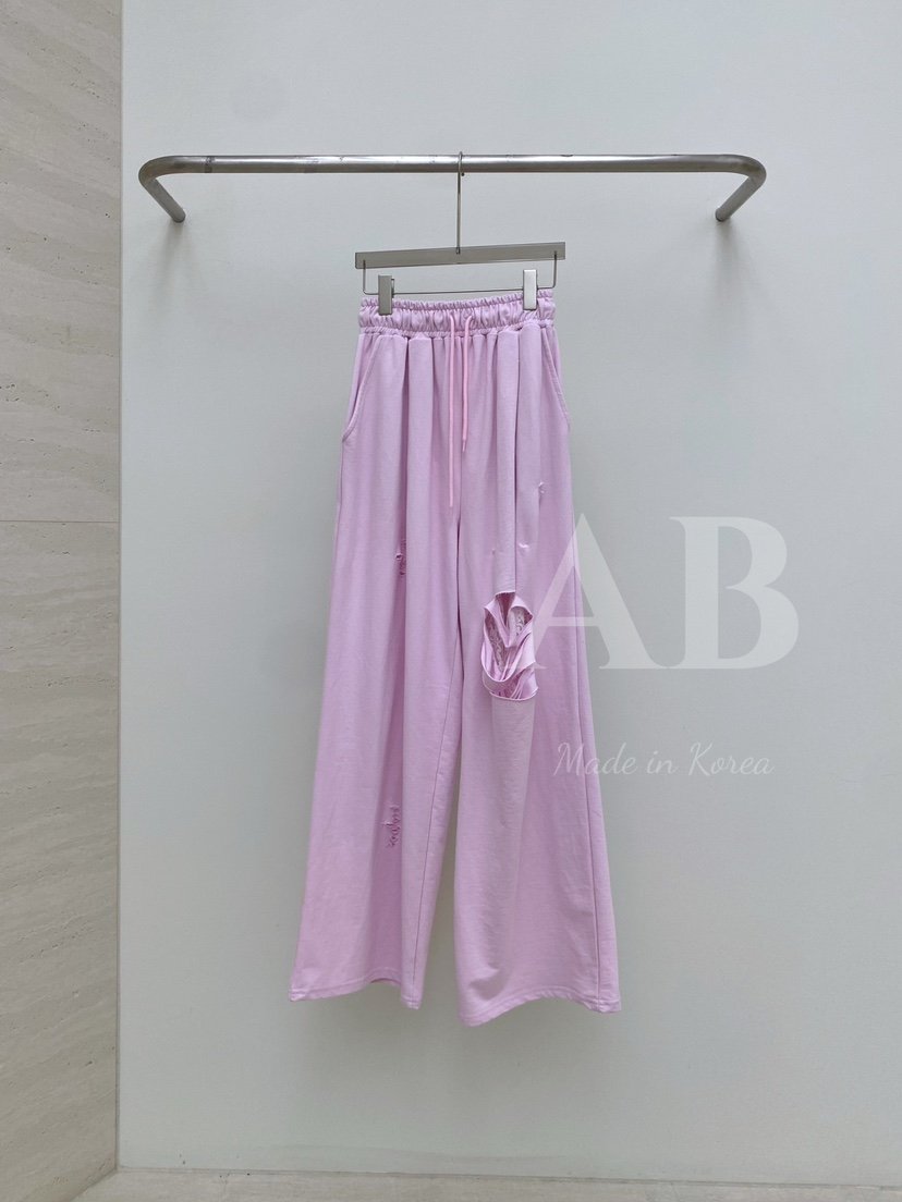 AB韓國直郵㊣東大門實拍女裝新品休閑熱賣人氣25春夏休閑褲AB休閑褲