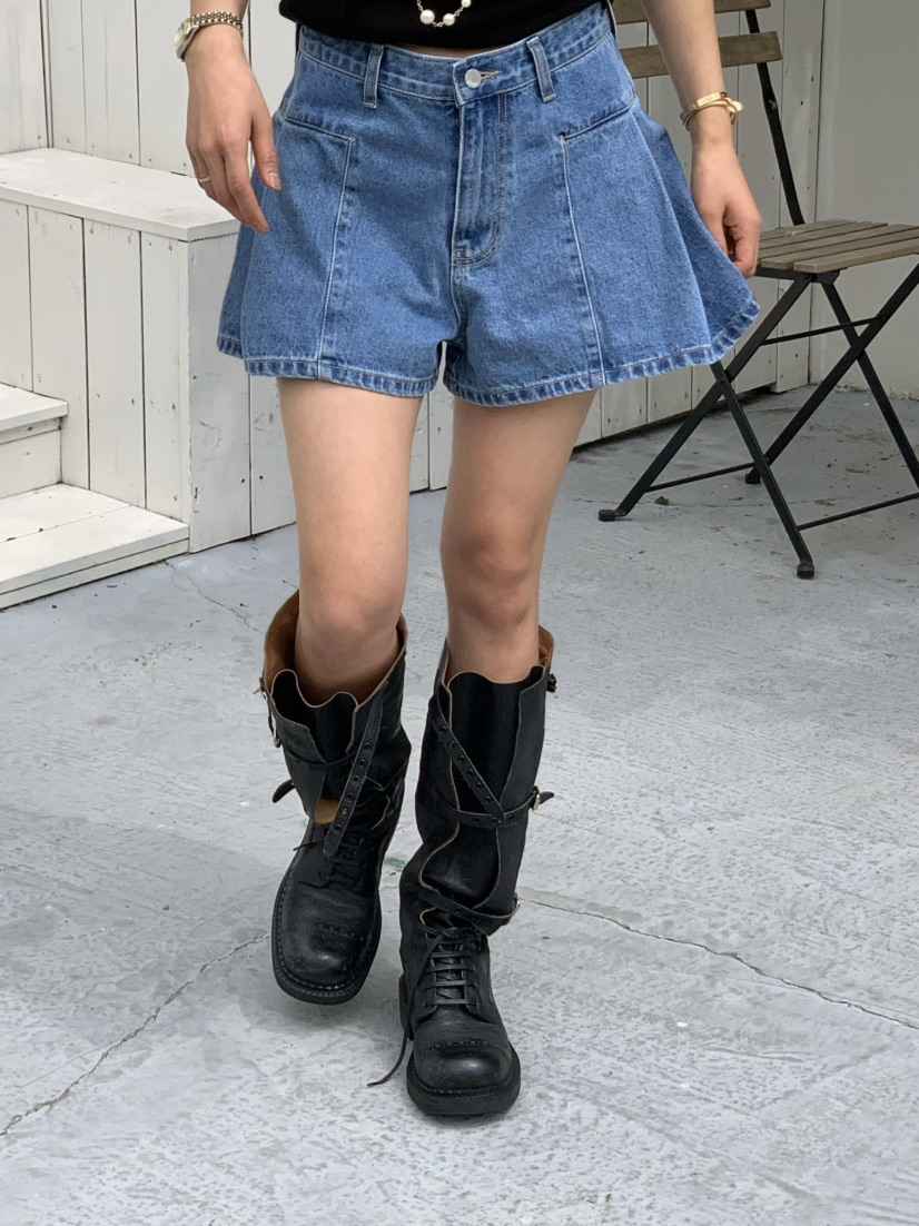 VIRKIN韓國直郵㊣東大門實拍女裝新款25春夏推薦休閑時尚短褲VIRKIN短褲