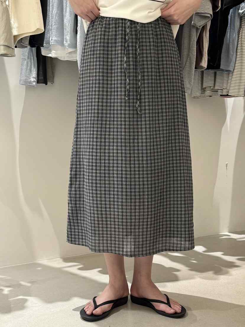 MONE-A韓國直郵㊣女裝新品休閑推薦時尚25春夏半身裙中短裙MONE-A半身裙/中短裙
