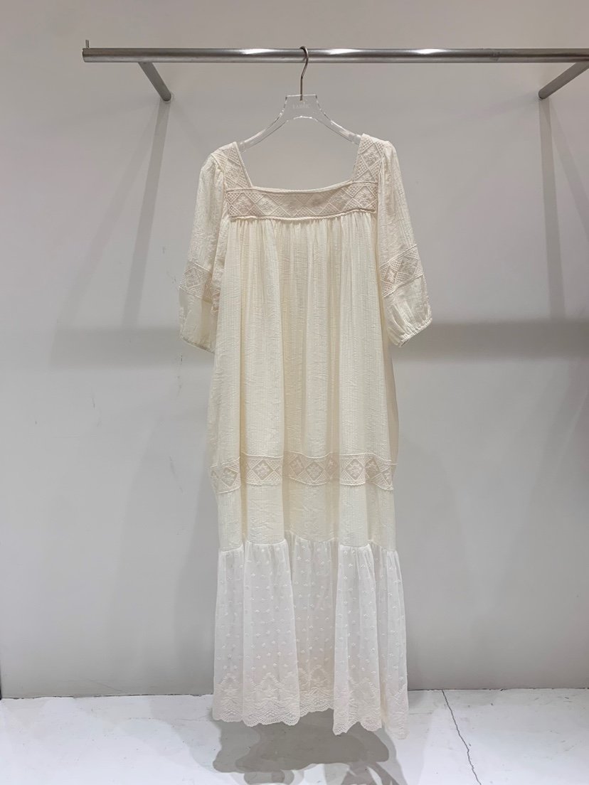 FABRIC直郵韓國代購㊣女裝新款熱賣休閑推薦25春夏人氣連衣裙FABRIC連衣裙