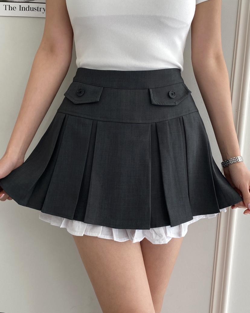 CLOTH直郵韓國代購㊣女裝新款時尚休閑推薦人氣25春夏熱賣裙褲CLOTH裙褲