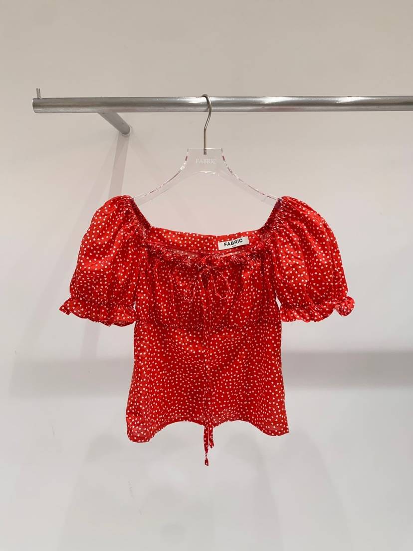 FABRIC韓國直郵㊣東大門實拍女裝新品熱賣推薦休閑襯衫蕾絲衫FABRIC襯衫/蕾絲衫