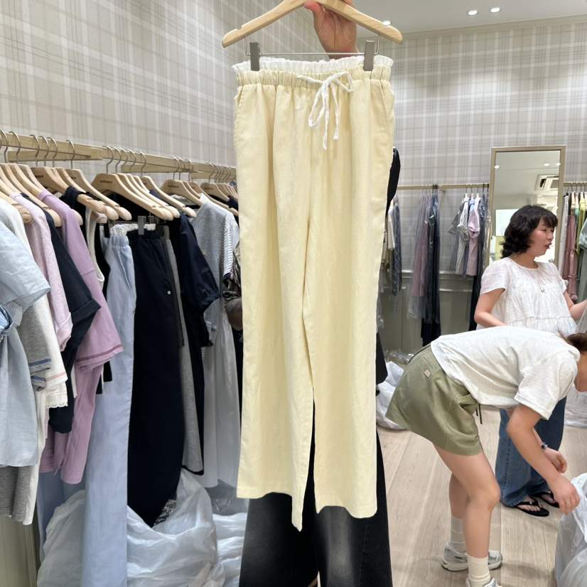 OURMOMENT直郵韓國代購㊣女裝新品人氣時尚推薦熱賣休閑休閑褲OURMOMENT休閑褲