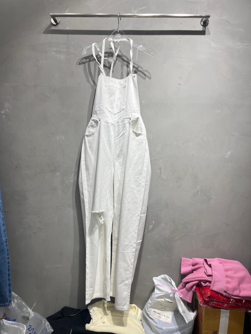JUDYQUE韓國直郵㊣女裝新款休閑時尚25春夏推薦熱賣人氣背帶褲JUDYQUE背帶褲