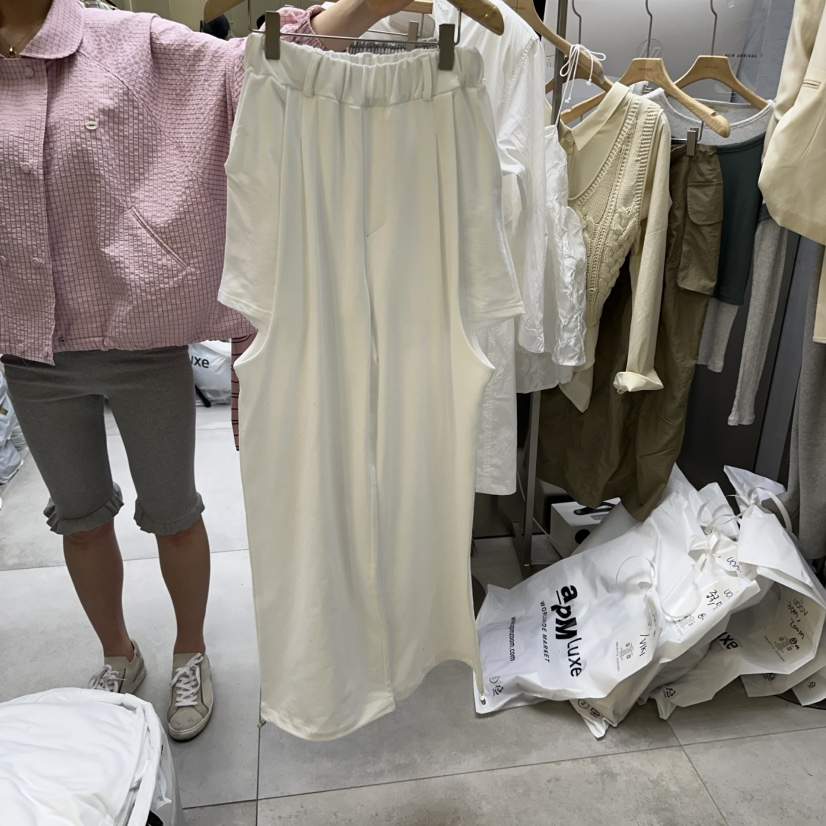 UOOV韓國㊣直郵東大門代購女裝新款休閑25春夏人氣推薦休閑褲UOOV休閑褲
