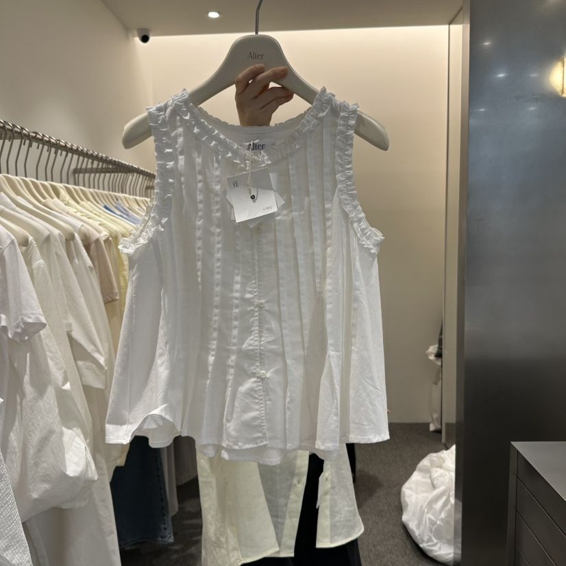 ALTER韓國直郵㊣東大門實拍女裝新品推薦人氣休閑25春夏吊帶背心Alter吊帶/背心